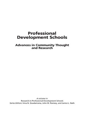 cover image of Advances in Community Thought and Research